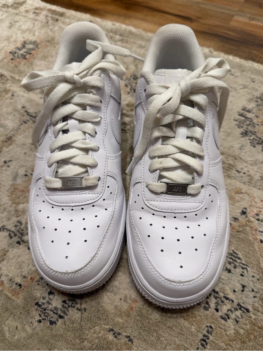 Nike All-White Low-Top Sneakers